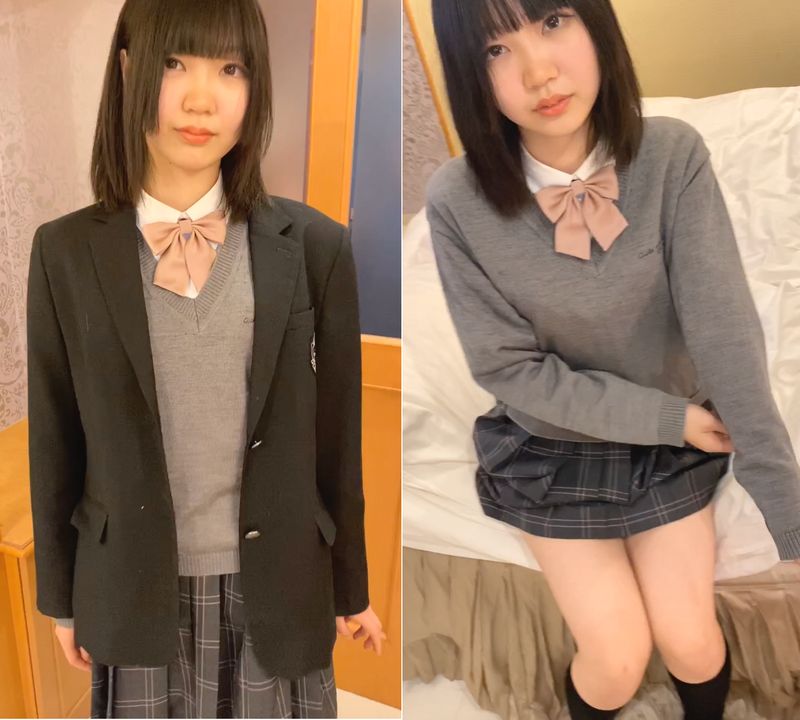 【無】のあちゃん ガチ制服 生ハメ中出し 個人撮影 素人娘 パパ活女子 【ハメ撮りJUN1】